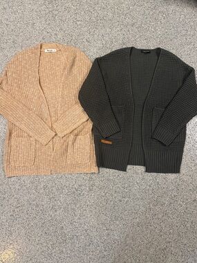 Cozy Open Cardigan Bundle - Small & Medium - 2 for 1 Deal 😊